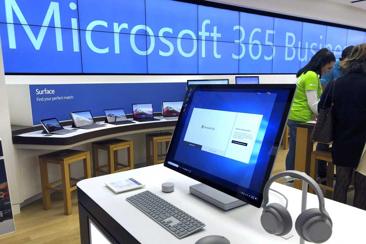 Microsoft coronavirus.