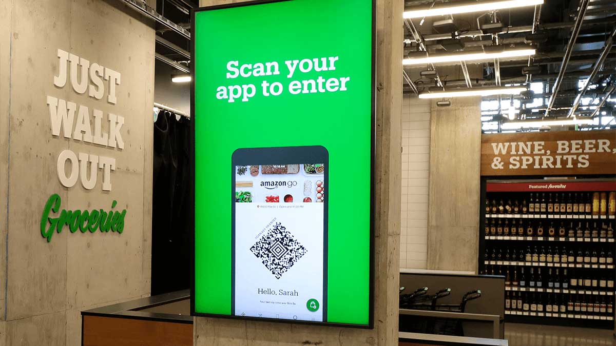 cashier-less grocery store